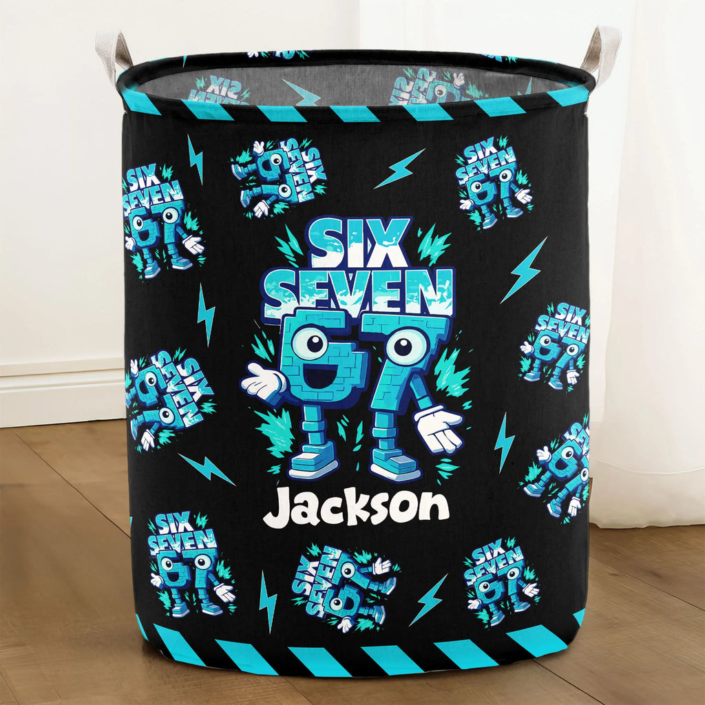 Brainrot Six Seven Kid Gaming - Personalized Basket